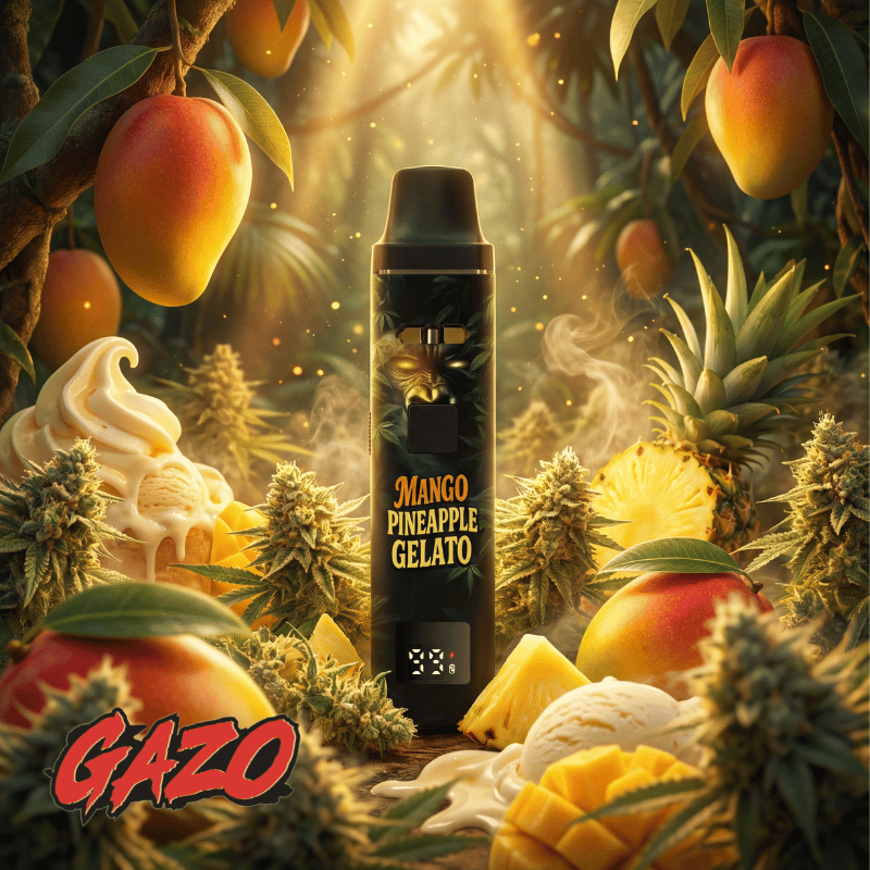 GAZO VAPE – H3BTA Mango Pineapple Gelato – 1ml CRD - My Candytown