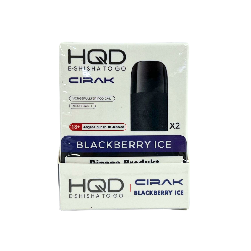 HQD CIRAK Pods 18mg (2.Stk.) Blackberry Ice