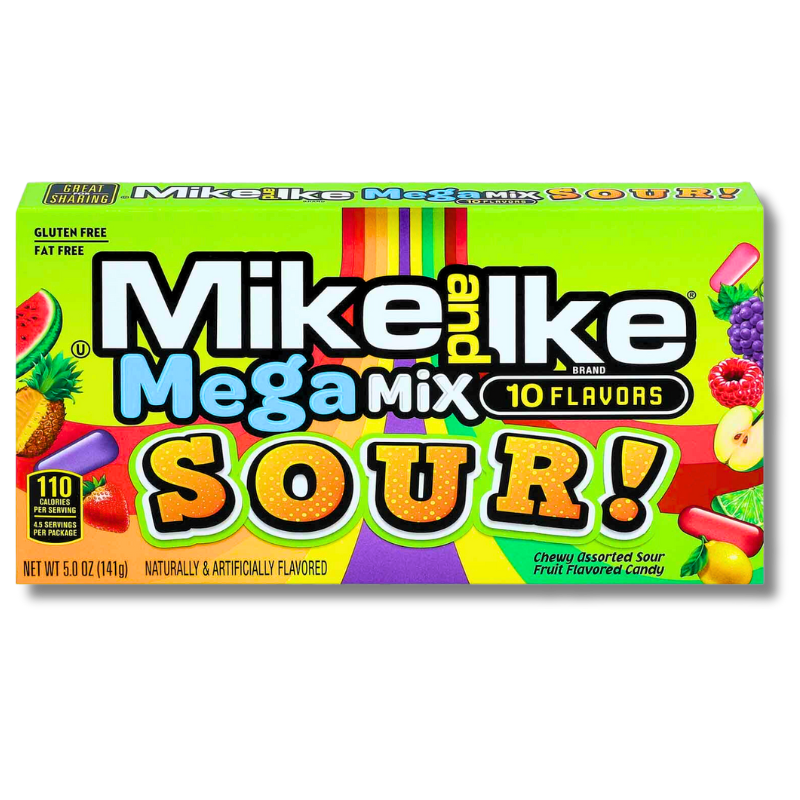 Mike&Ike Mega Sour (12 Stk./ VPE) - My Candytown
