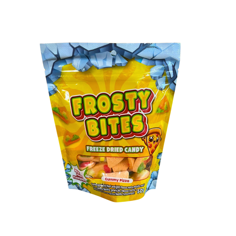 Frosty Bites Freezed Dried Candy - Gummy Pizza 50g