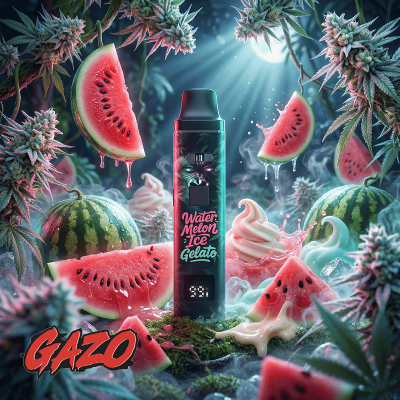 GAZO VAPE – H3BTA Watermelon Ice Gelato – 1ml CRD - My Candytown
