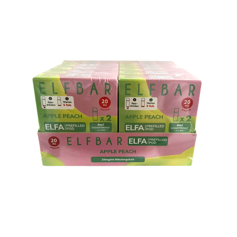 Elfbar Elfa Apple Peach 2er Pack