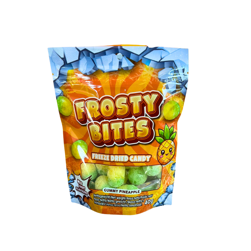 Frosty Bites Freezed Dried Candy - Pineapple Freeze 40g