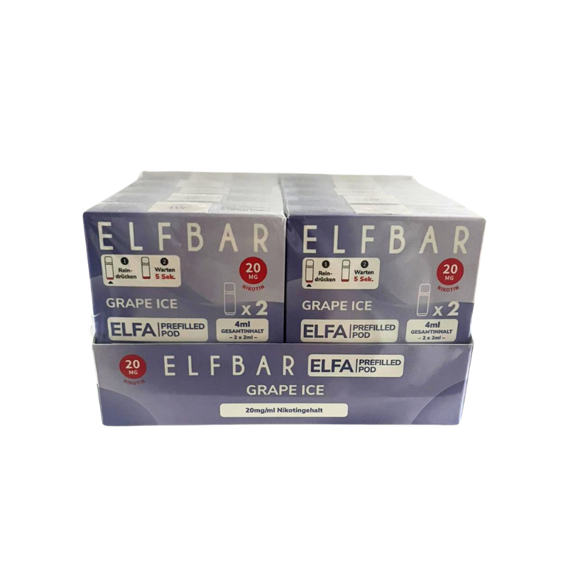 Elfbar Elfa Grape Ice 2er Pack