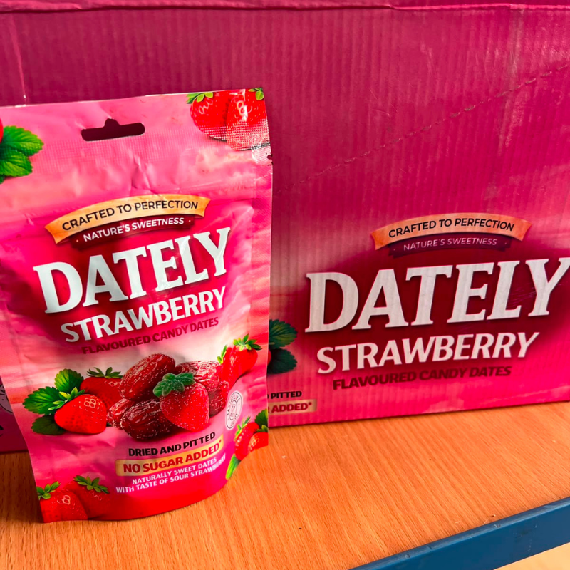 Dately Candy Dates Strawberry 100g