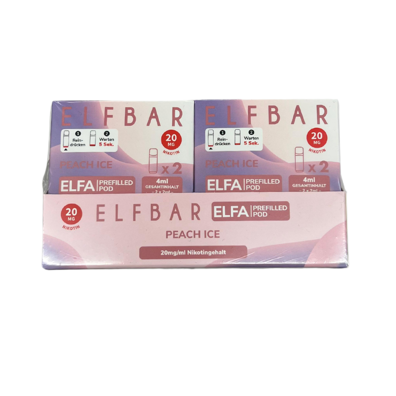 Elfbar Elfa Peach Ice 20mg Nikotin 2er Pack