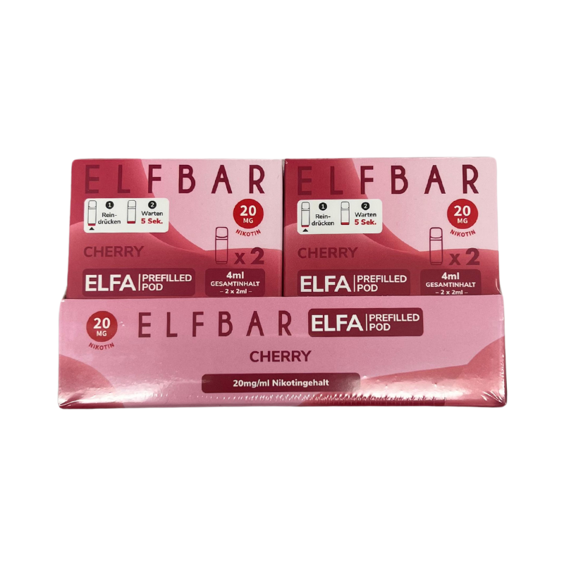 Elfbar Elfa Cherry Nikotin 2er Pack