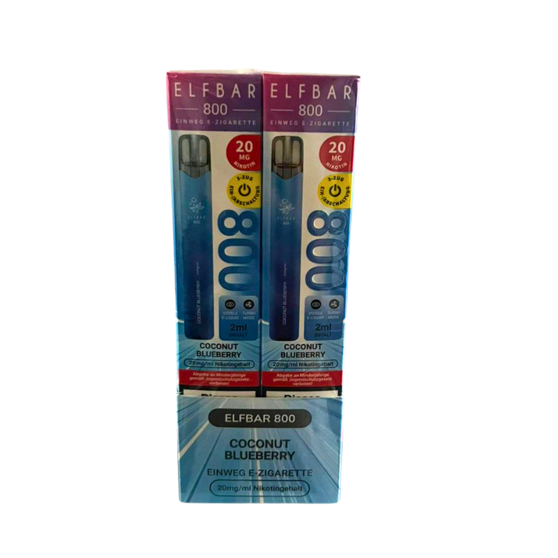 ELFBAR 800 Coconut Blueberry