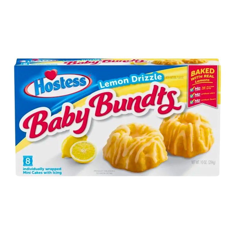 Hostess Lemon Drizzle Baby Bundts 284g