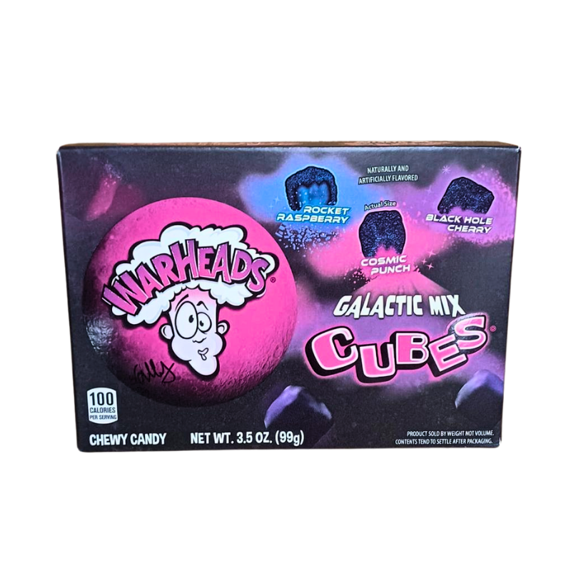 Warheads Cubes Galactic Mix