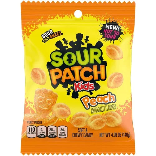 Sour Patch Kids Peach 102g mhd 20,09,24