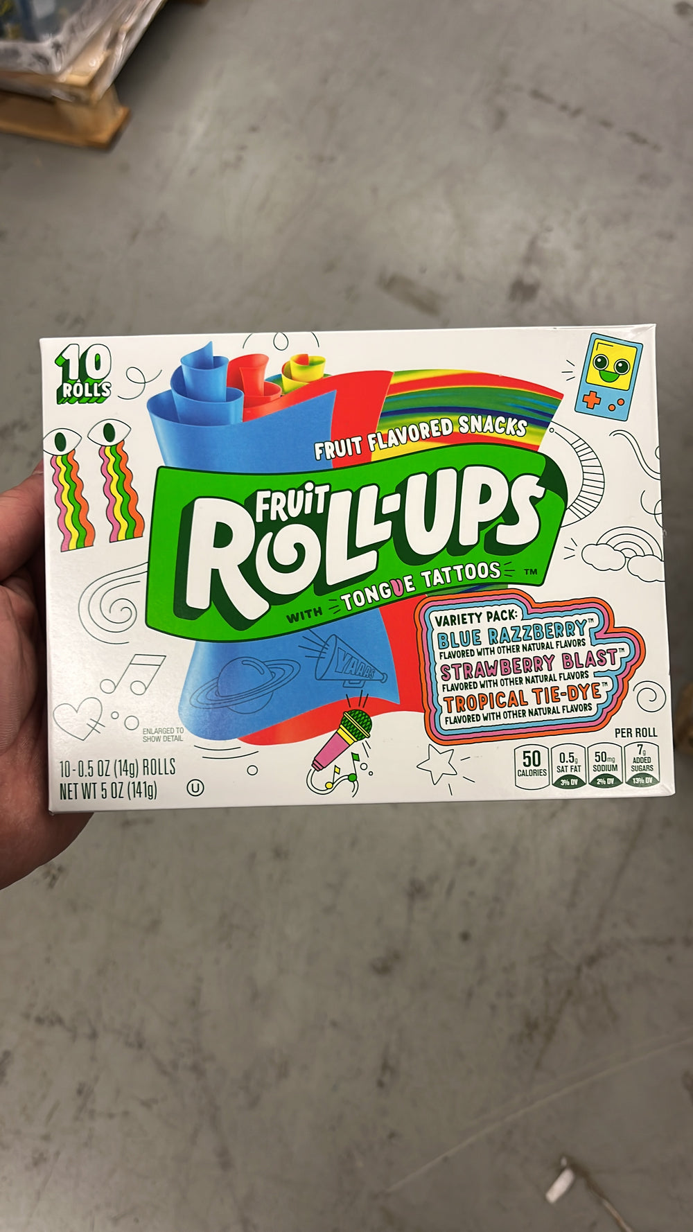 Fruit Roll-Ups Variaty