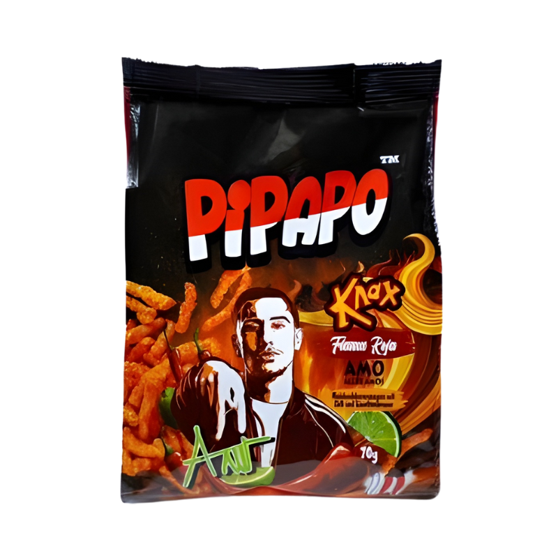 Pipapo Knax Chips Flama Reja - Amo Aller Amos Edition 70g
