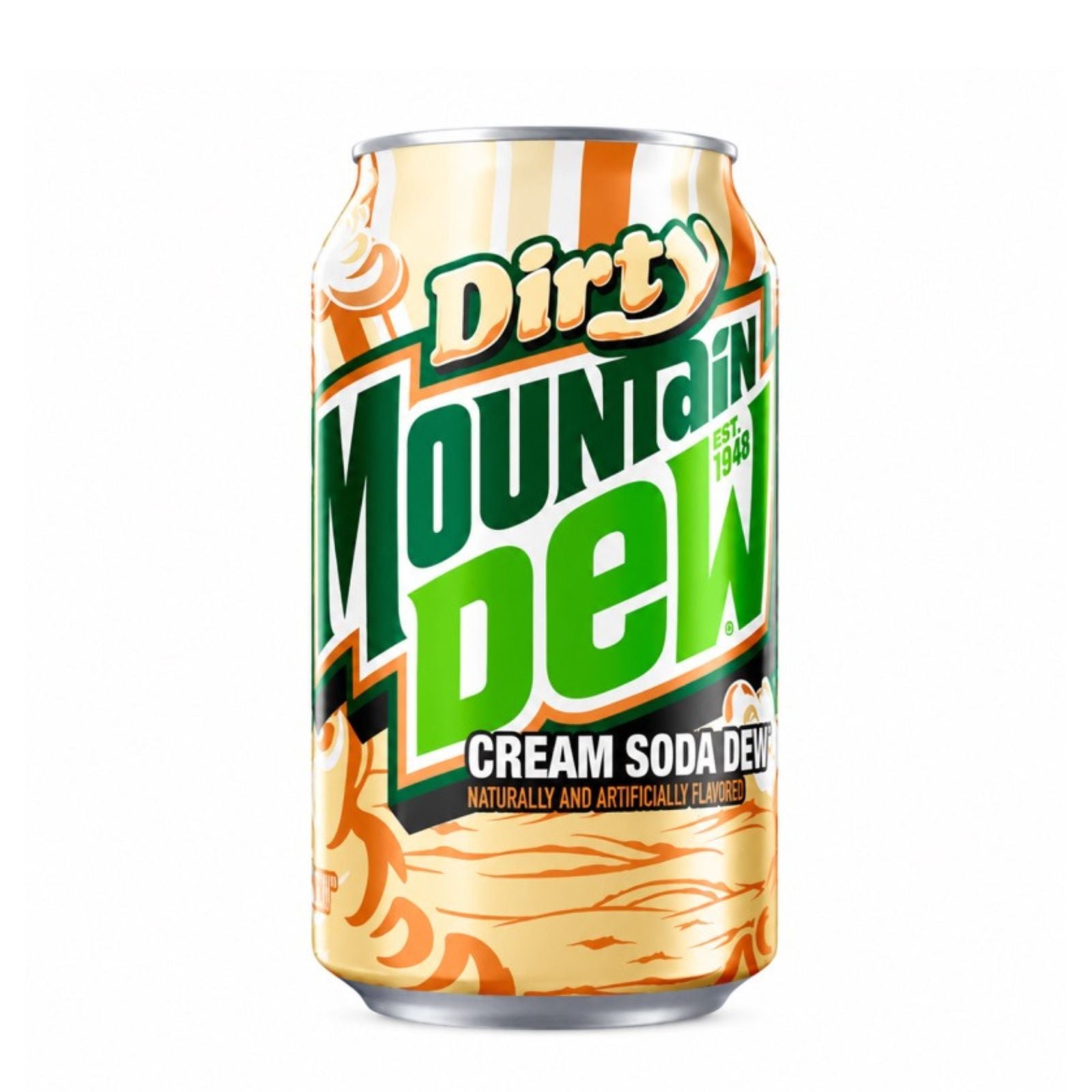 Dirty Mountain Dew – Cream Soda 355 ml