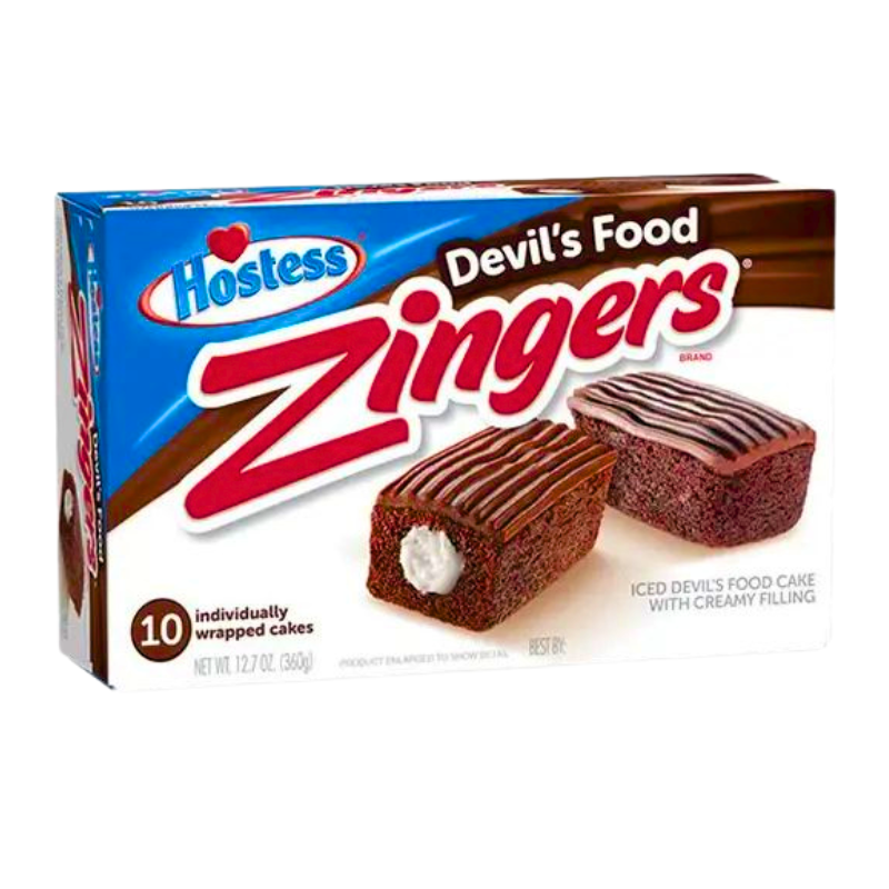 Hostess Devil's Food Chocolate Zingers 360g