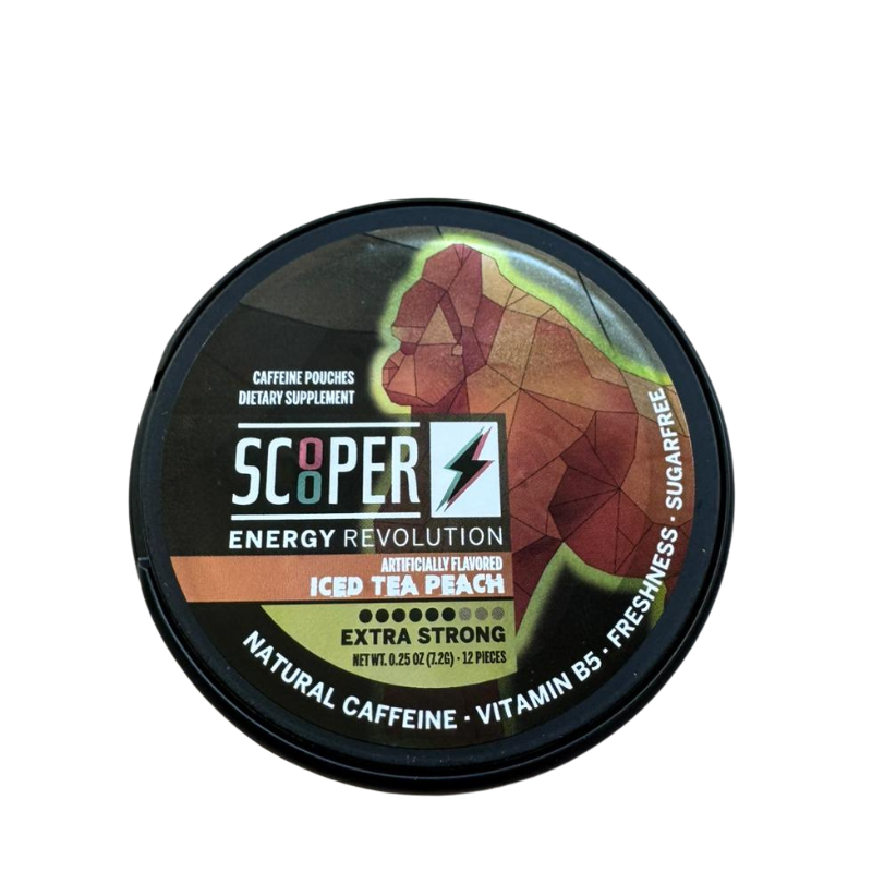 Scooper Energy Revolution Iced Tea Peach - My Candytown