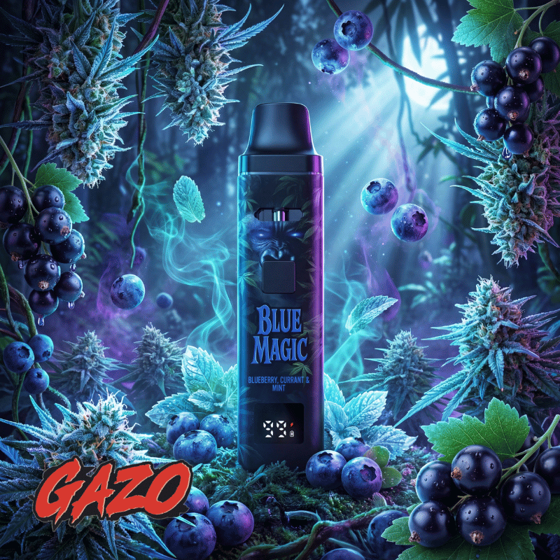 GAZO VAPE – H3BTA Blue Magic – 1ml CRD - My Candytown