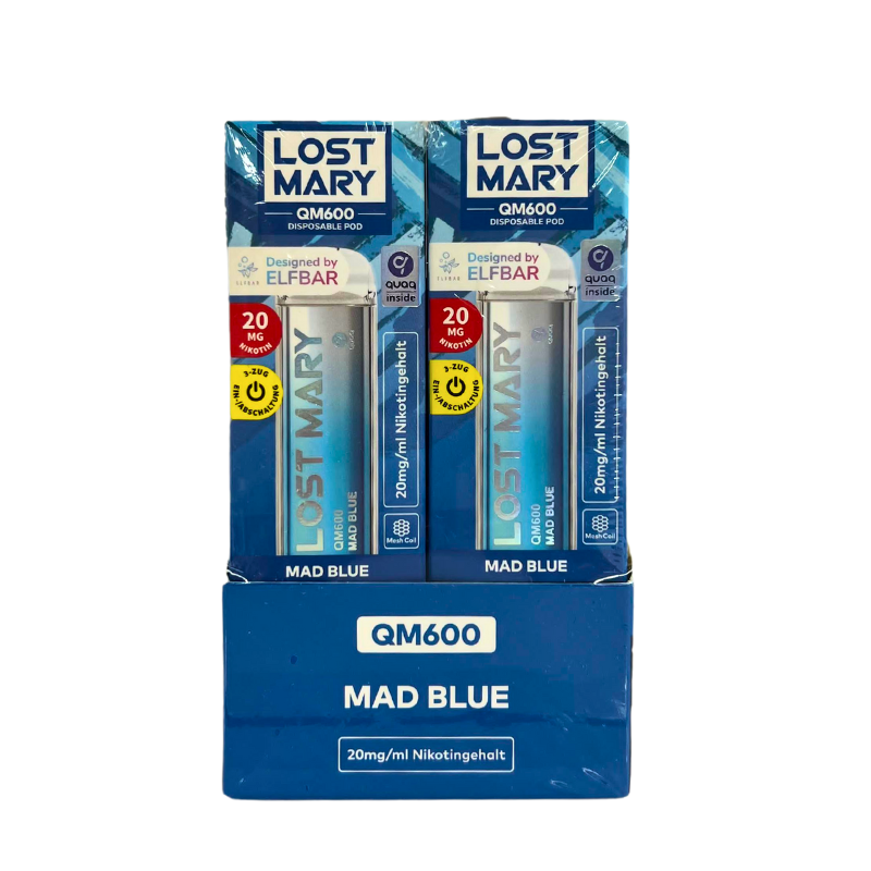 ELFBAR Lost Mary QM600 - Mad Blue