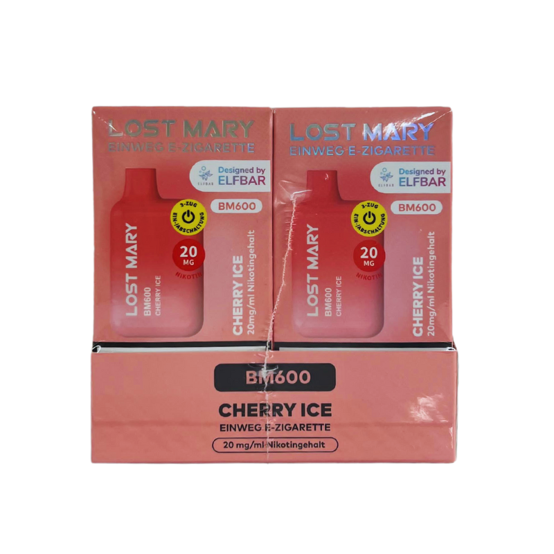 ELFBAR Lost Mary BM600 - Cherry Ice