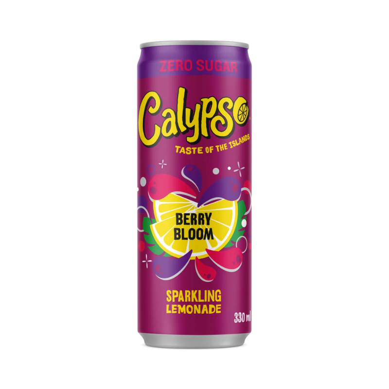 Calypso Berry Bloom ZERO Sugar 330ml - My Candytown
