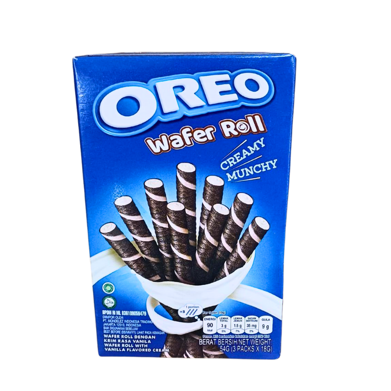 Oreo Wafer Roll Vanilla 54g