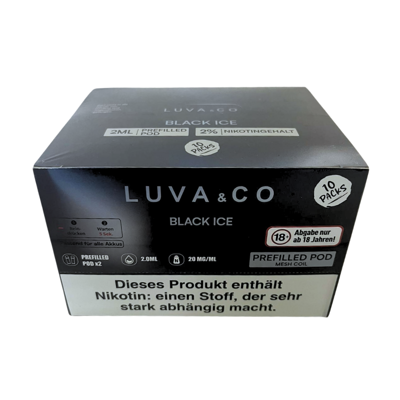 Luva & Co Pods - Black Ice 20mg Nikotin 2er Pack