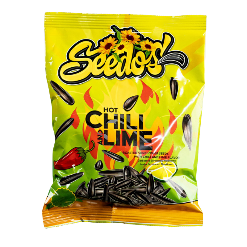 Seedos Sonnenblumenkerne Hot Chilli and Lime 120g