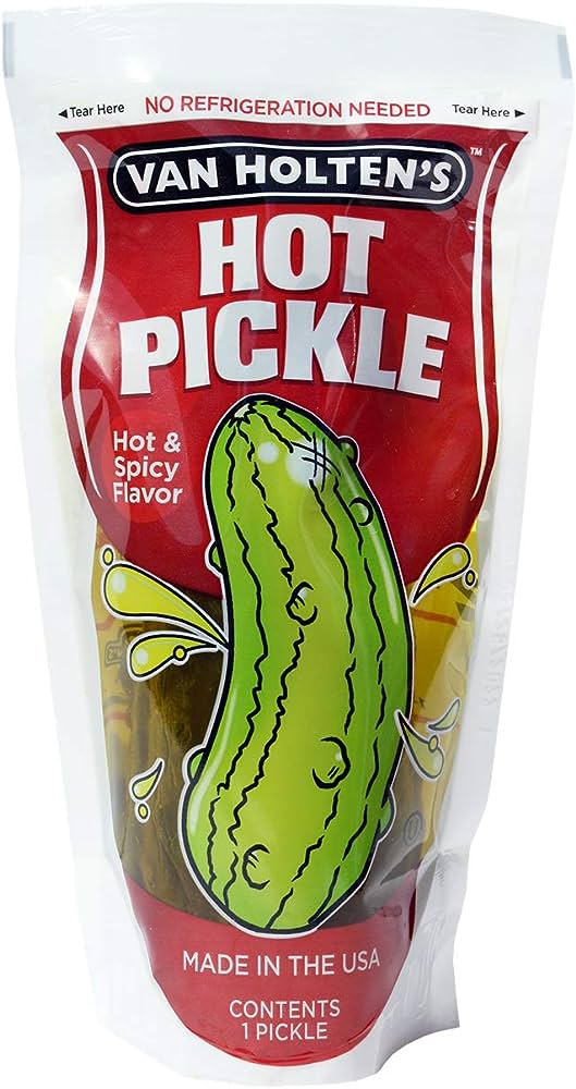 Pickle in a Pouch Jumbo Hot (12 Stk./ VPE) - My Candytown