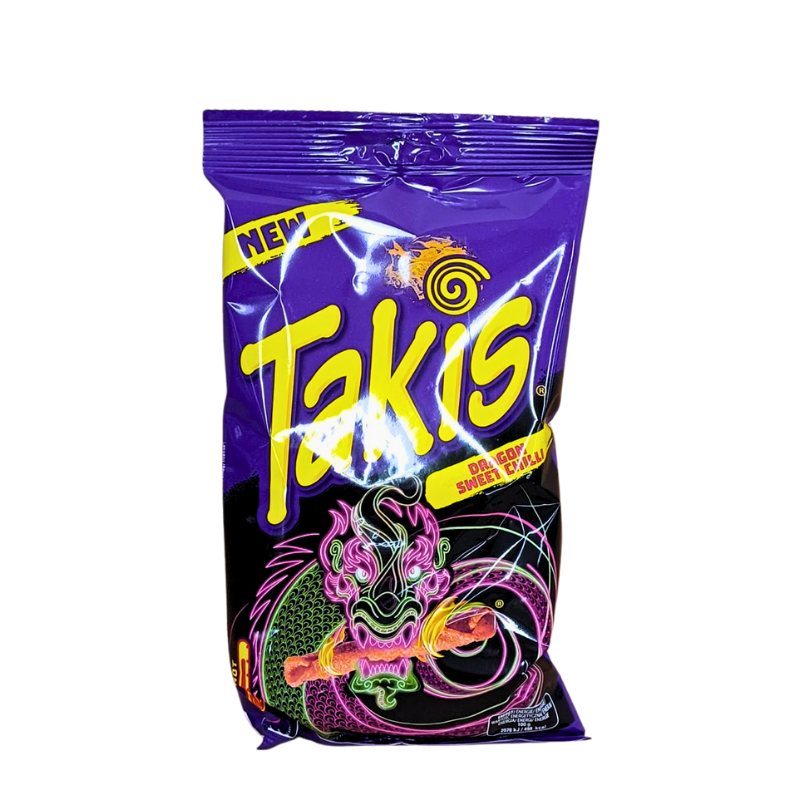 Takis Dragon Sweet Chili 90g MHD 25.03.25