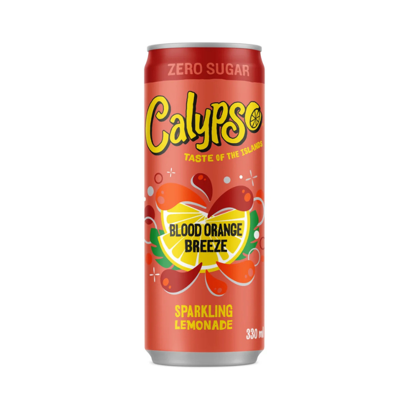 Calypso Blood Orange Breeze ZERO Sugar 330ml - My Candytown