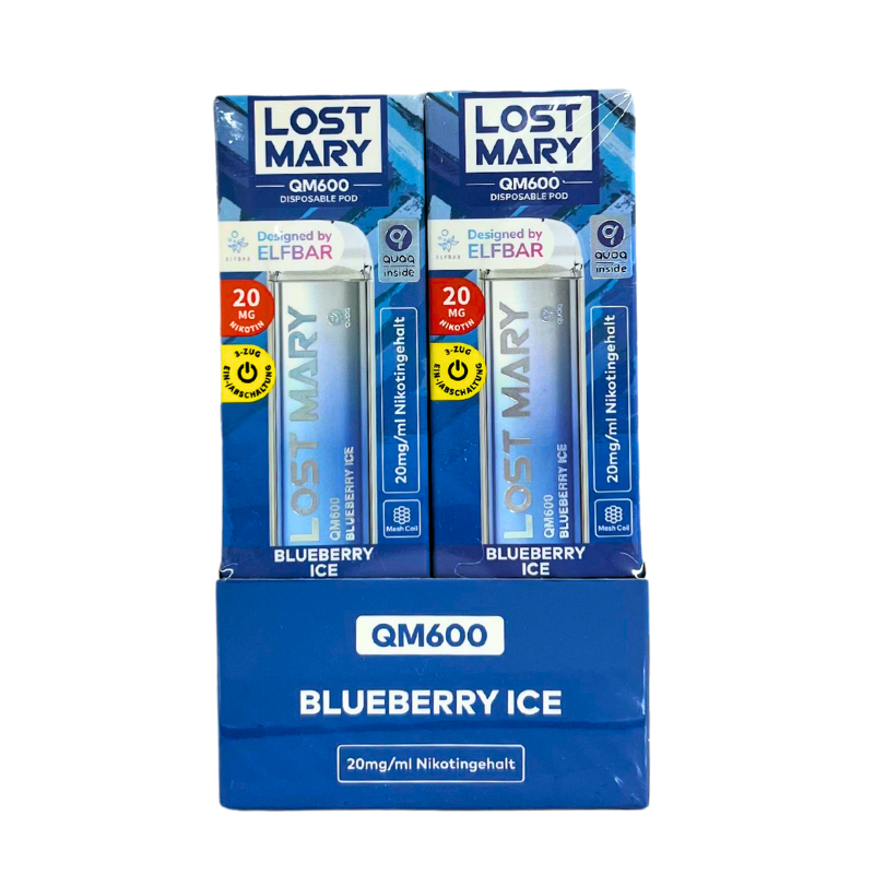 ELFBAR Lost Mary QM600 - Blueberry Ice