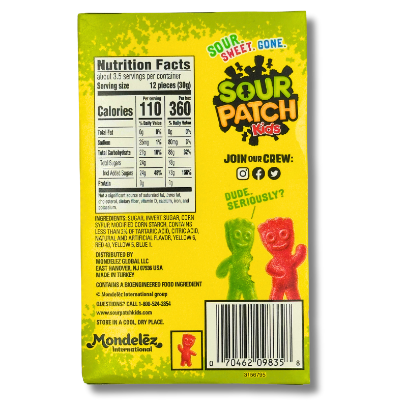 Sour Patch Kids (12 Stk./ VPE) - My Candytown