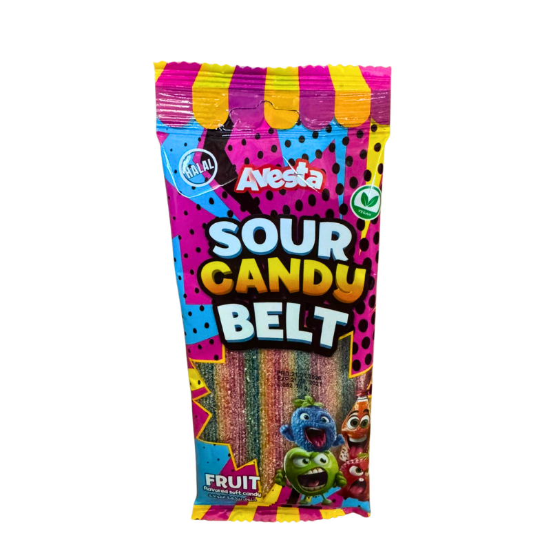 Avesta Sour Candy Belt Fruit 70g - My Candytown