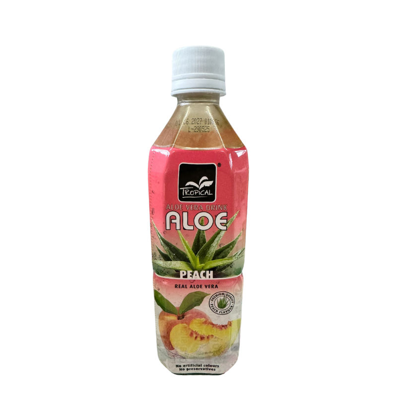 Tropical Aloe Vera Drink Peach 500ml