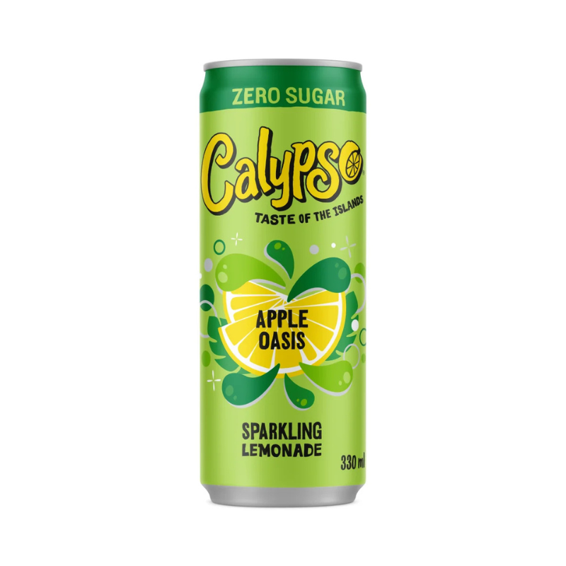 Calypso Apple Oasis ZERO Sugar 330ml - My Candytown