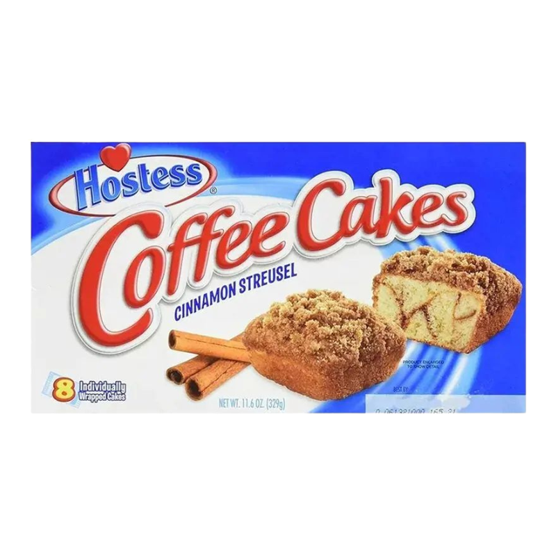 Hostess Coffee Cakes Cinnamon Streusel 329g