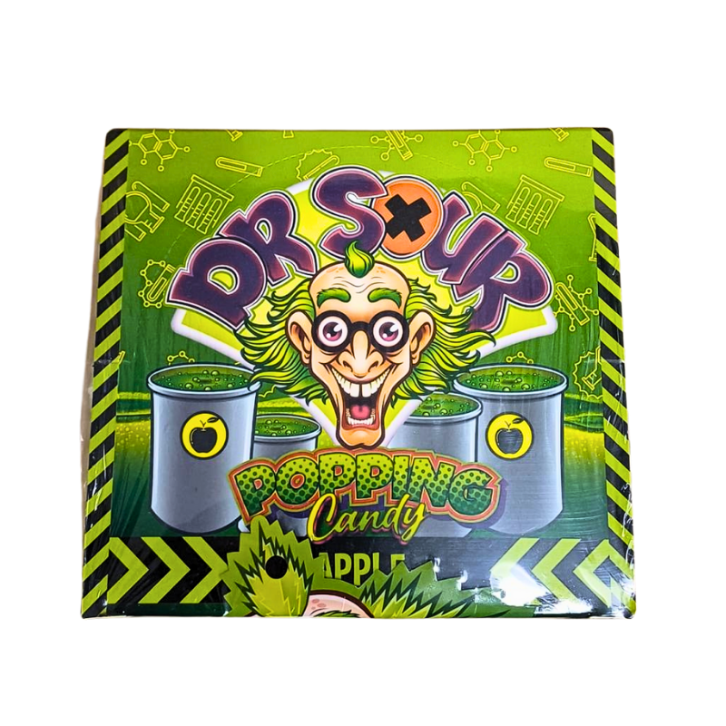 Dr. Sour Popping Candy Apple 15g