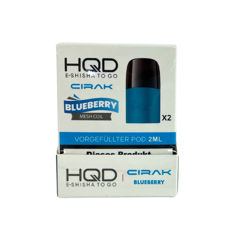 HQD CIRAK Pods 18mg (2.Stk.) Blueberry