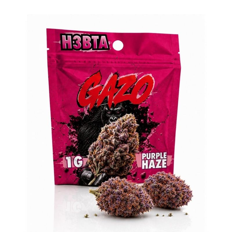 GAZO H3BTA Purple Haze Blüten 1 g