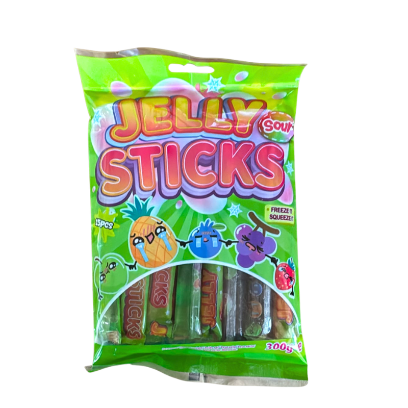 Jelly Sticks Sour 300 g