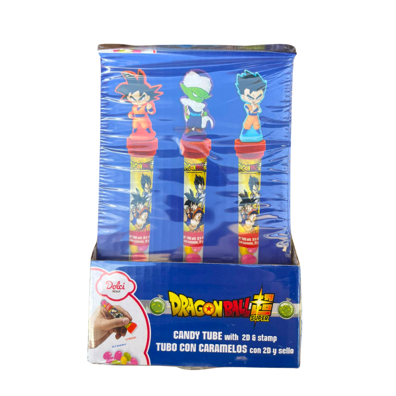 Dragonball Candy Tube Jelly Beans Stempel (24x8g)