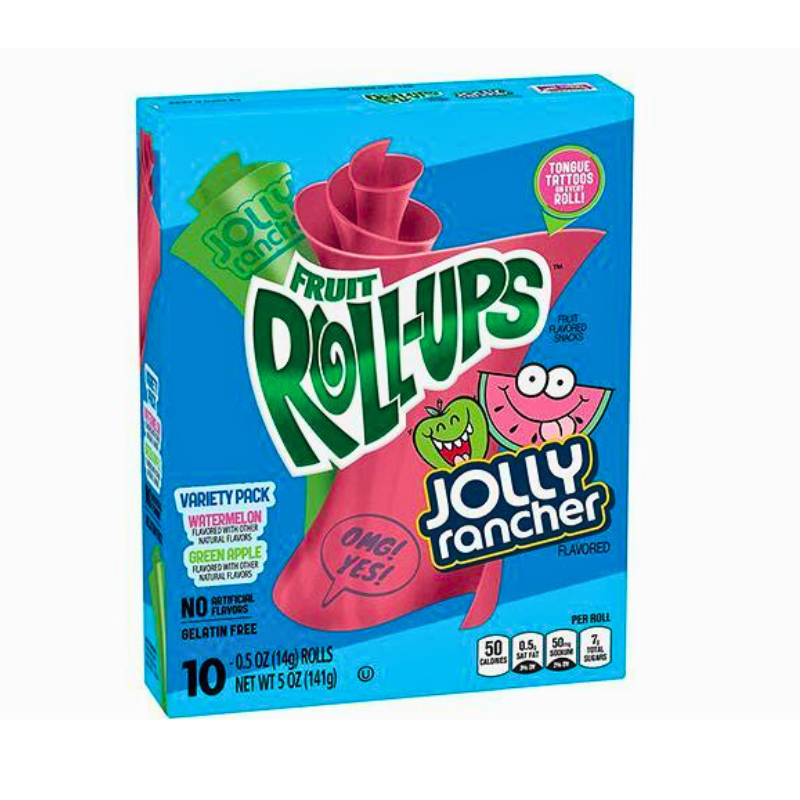 Fruit Roll-Ups Jolly Rancher 141g