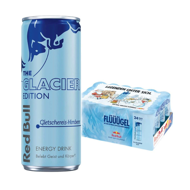 Red Bull Energy Drink Glacier Edition Gletschereis-Himbeere 250ml - My Candytown