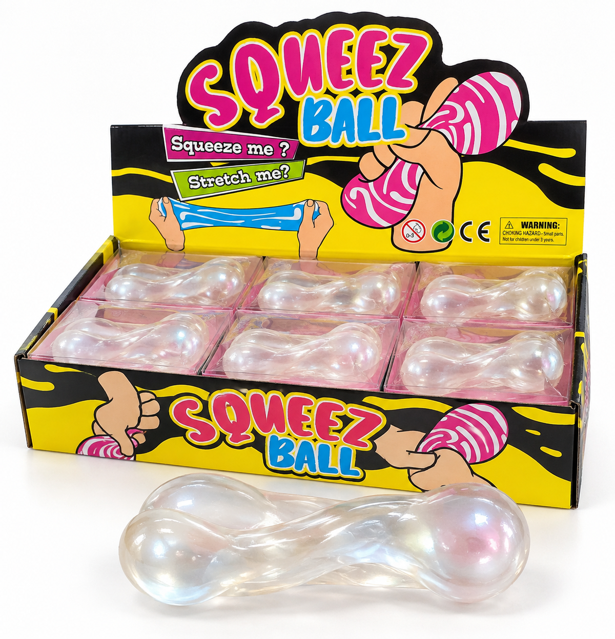 Squeez Ball – Transparent Stretch Squishy