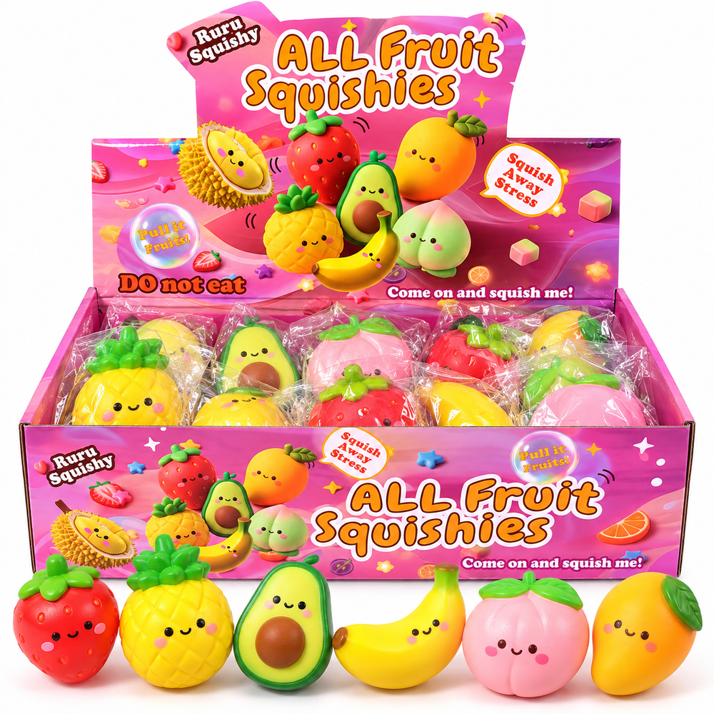 Ruru Squishy – All Fruit Squishies - My Candytown