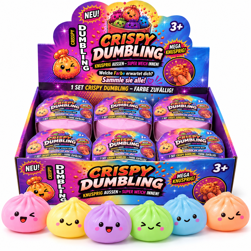 Crispy Dumpling Squishy – Mystery Dumpling - My Candytown