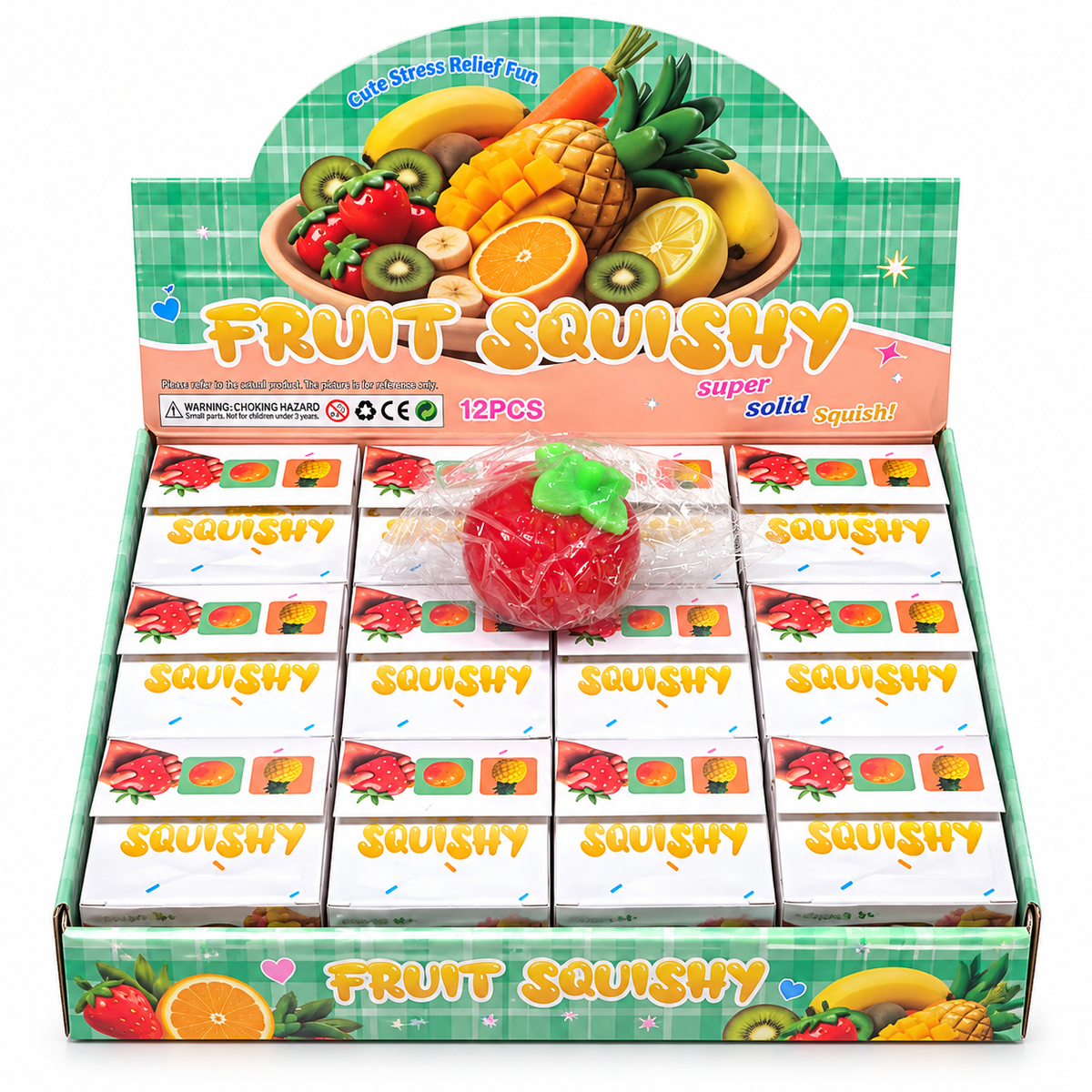 Fruit Squishy – Super Solid Soft - My Candytown