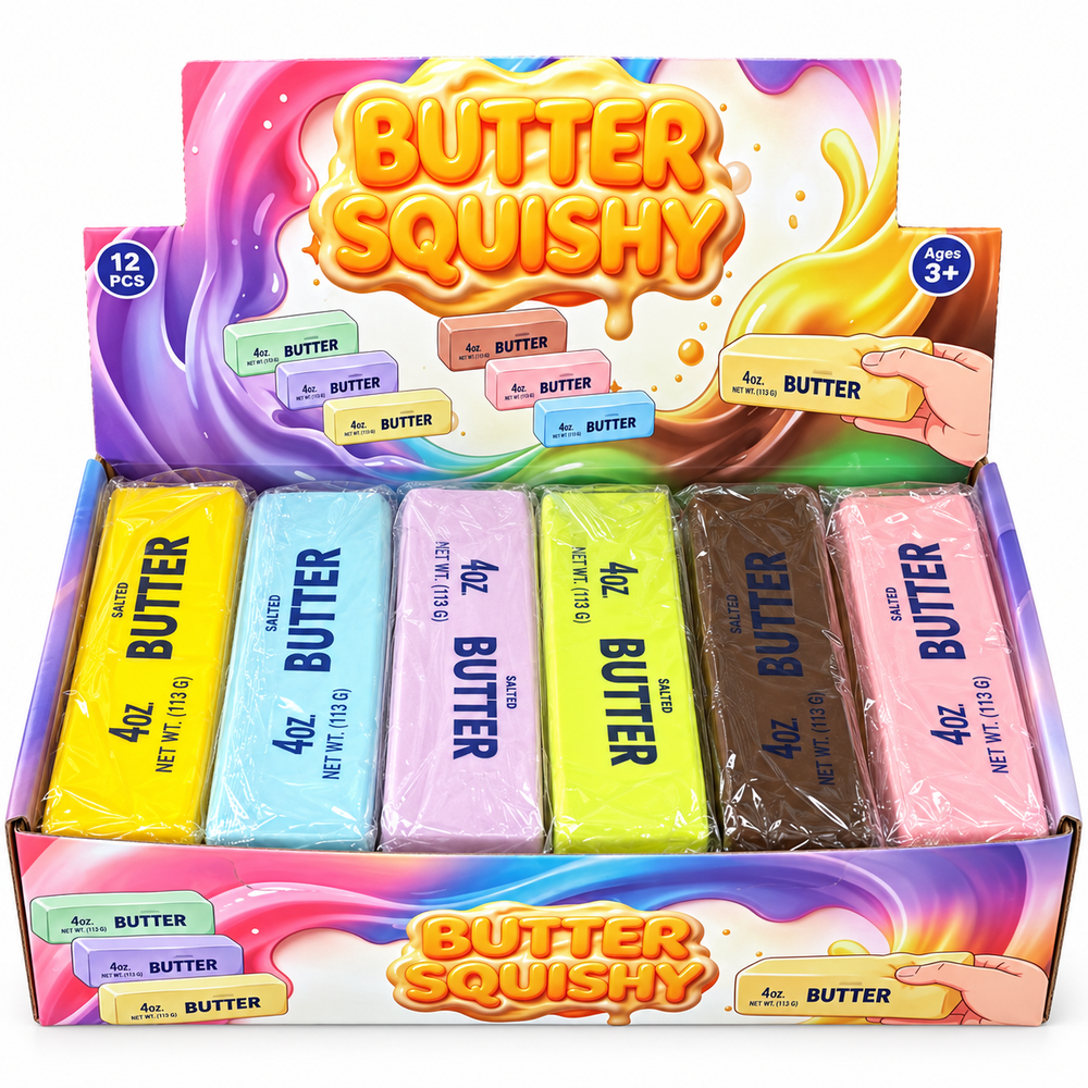 Butter Squishy 4 oz – Multicolor - My Candytown