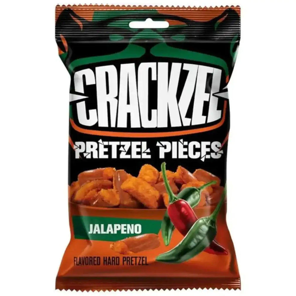 Crackzel Jalapeno Pretzel Chips 85g