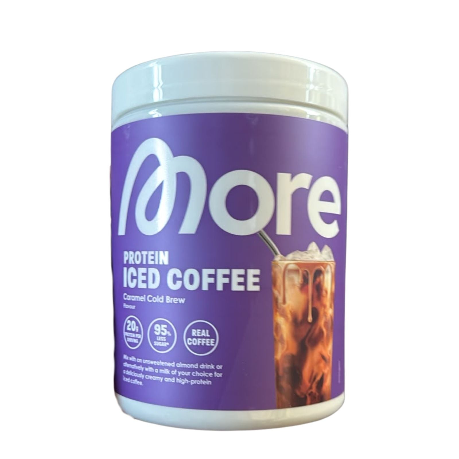 MORE Nutrition Protein Iced Coffee – Caramel Cold Brew 300 g
